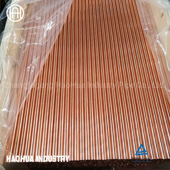 황동 튜브 ASTM B111 Uns C44300 열교환기용 구리 합금 튜브 및 파이프